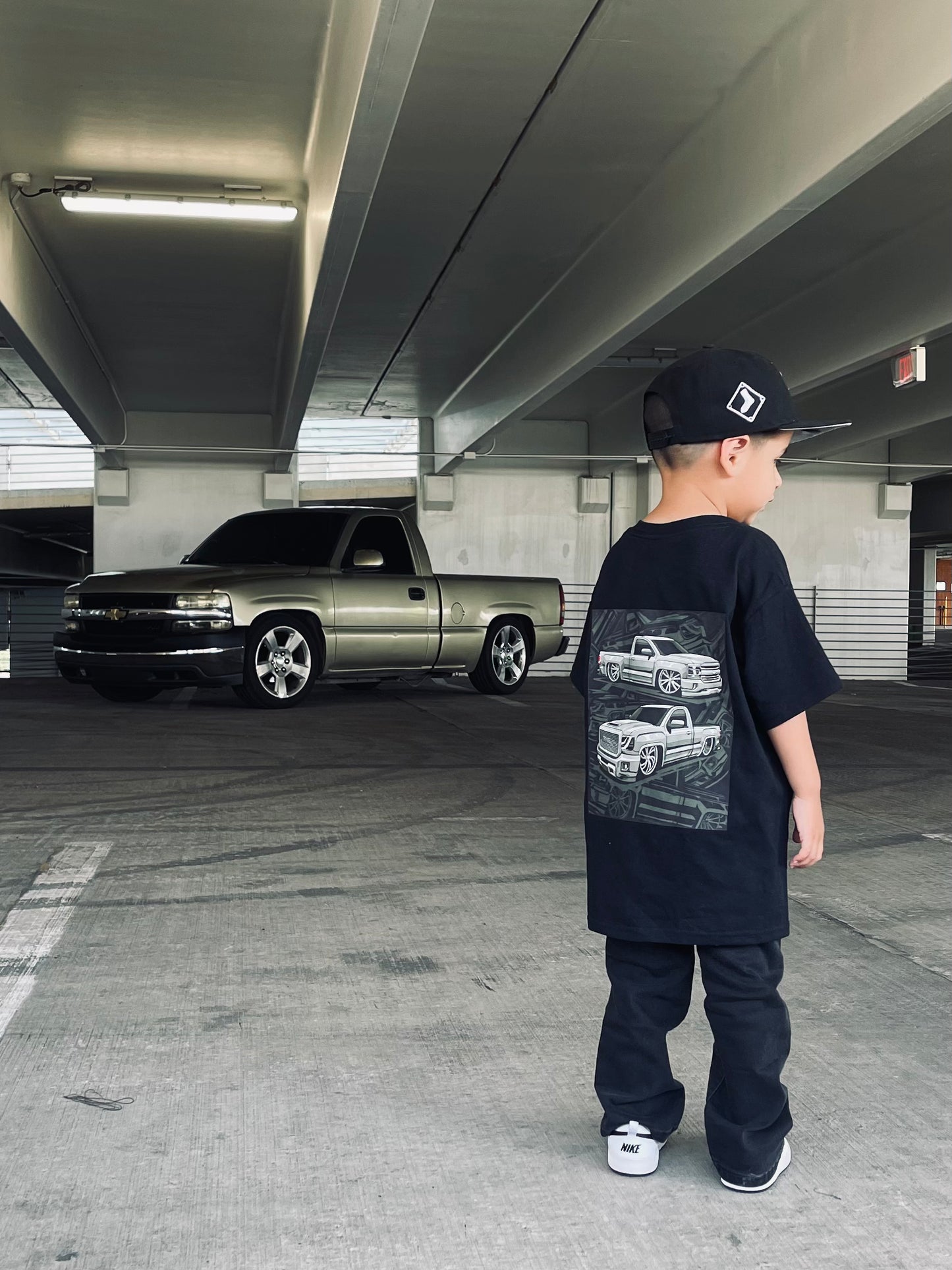 Silver truck youth